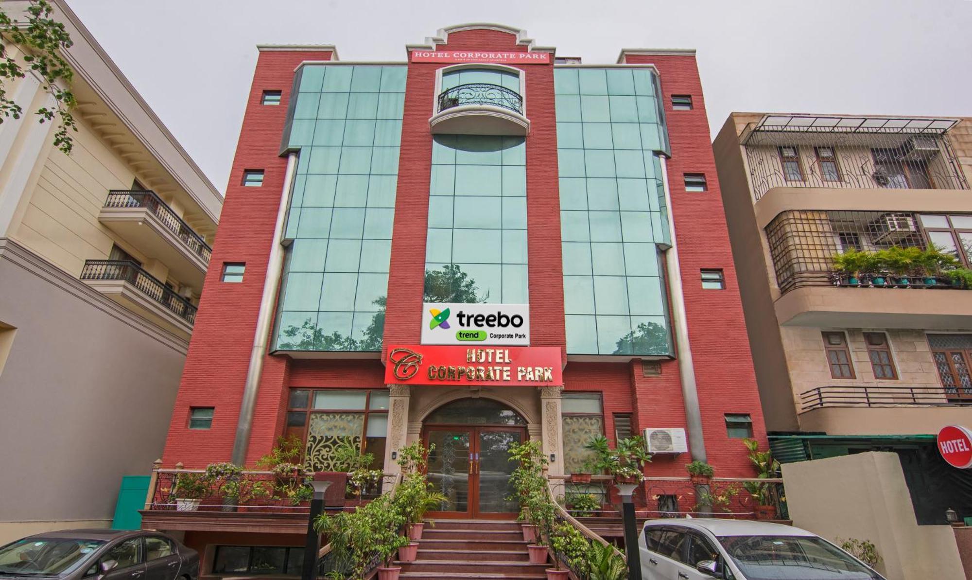 新德里 Treebo Corporate Park酒店 外观 照片